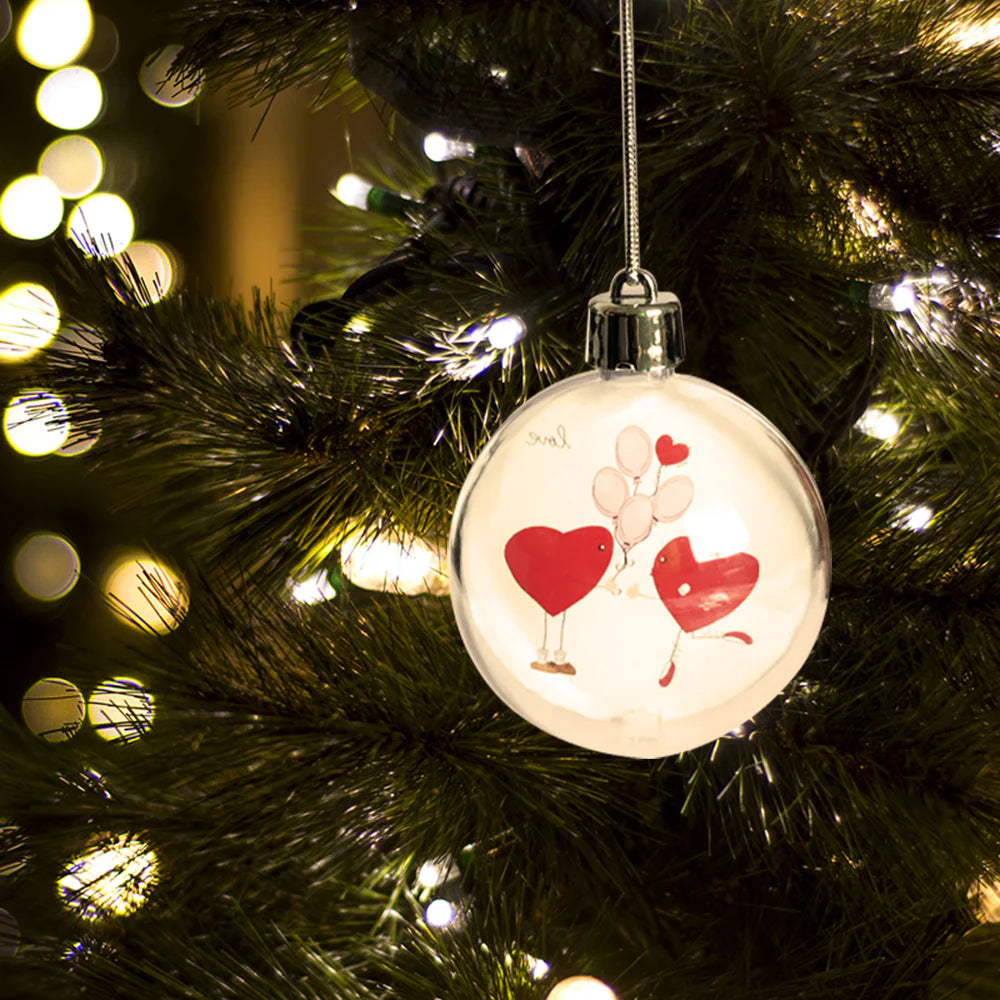 Glob Insertie Foto Rotund pentru Brad Ø7cm