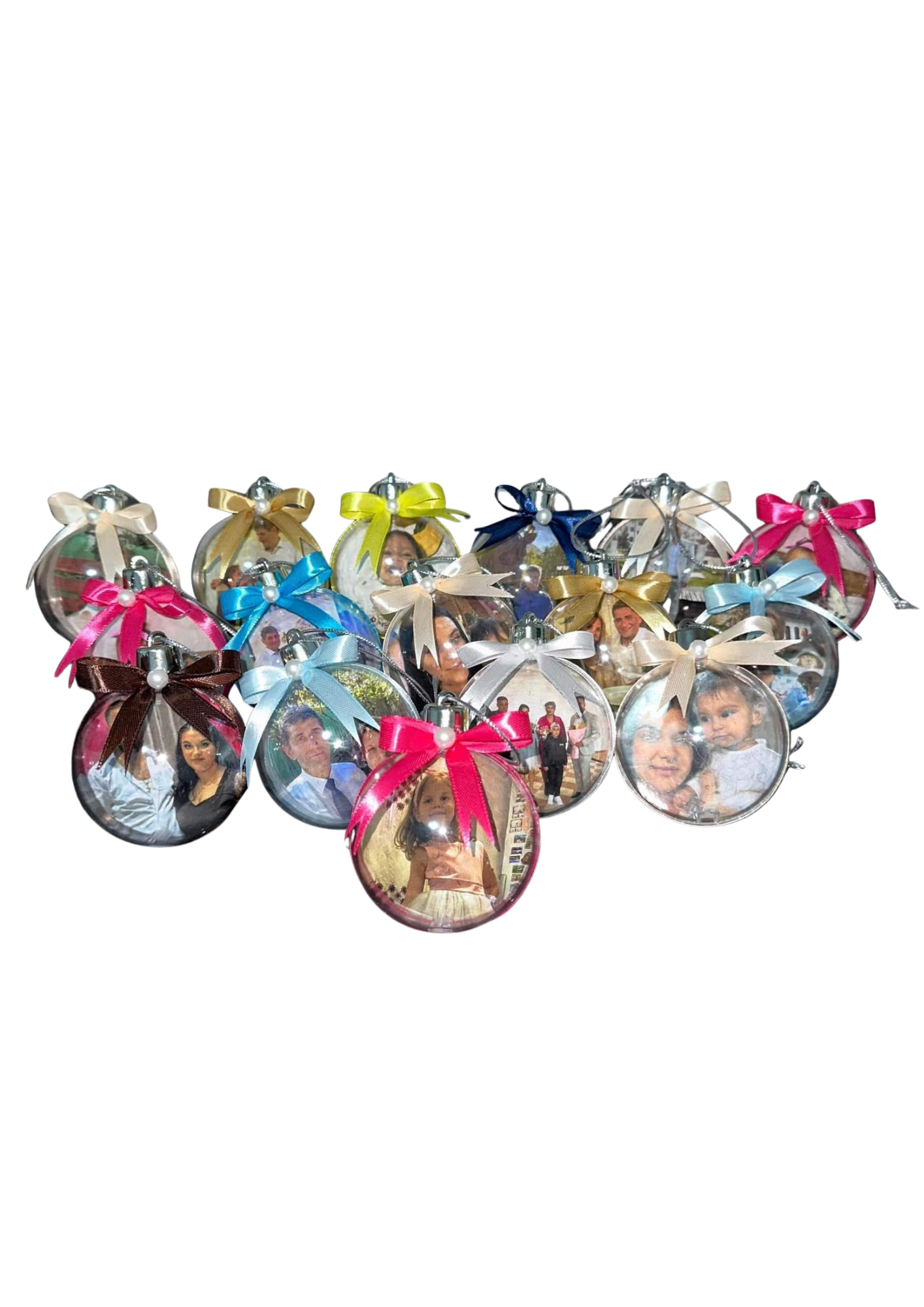 Glob Insertie Foto Rotund pentru Brad Ø7cm